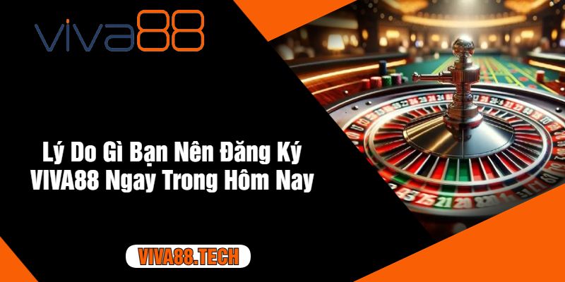 Lý Do Gì Bạn Nên Đăng Ký VIVA88 Ngay Trong Hôm Nay